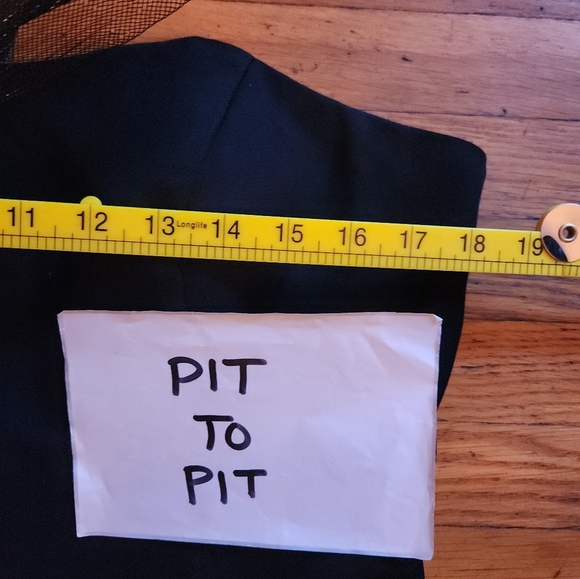 SHERRI HILL Black Tulle Trumpet Bow Sleeve Maxi Dress Gown - Picture 7 of 10